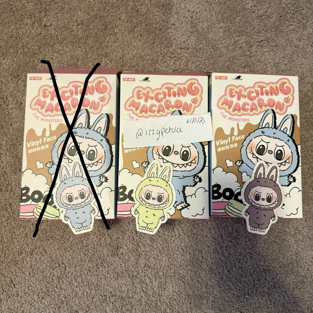 COPY - Authentic Exciting Macaron Labubu